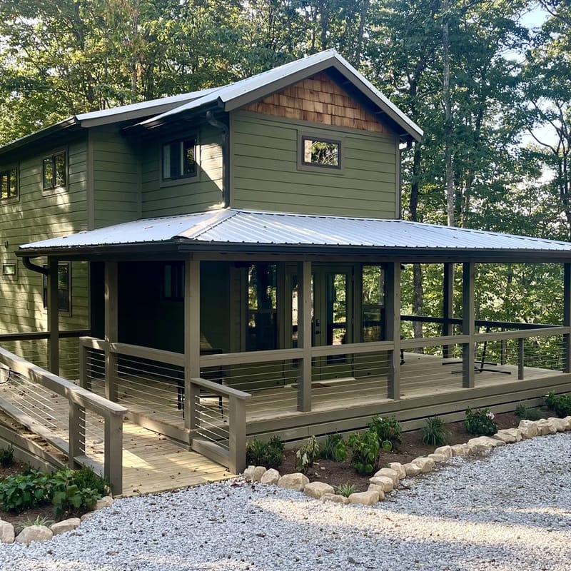 Piney House at The Retreat at Sunset Bluff